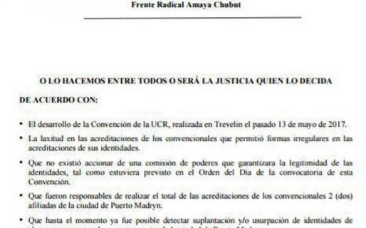 Denuncian irregularidades en la Convención radical