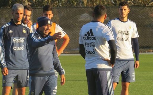 Argentina formó su primer equipo en la «era Sampaoli»