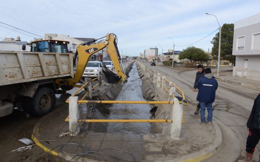 Se intensificaron las tareas de mantenimiento de pluviales