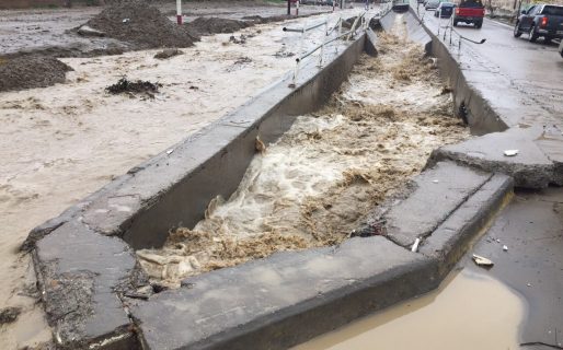 Cortan el camino Roque González y el ingreso al centro