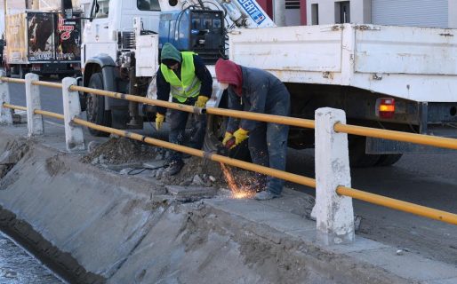 Temporal: El Municipio realiza tareas de reparación y reacondicionamiento