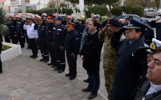 La MCR acompañó a los Bomberos Voluntarios en su 133° Aniversario