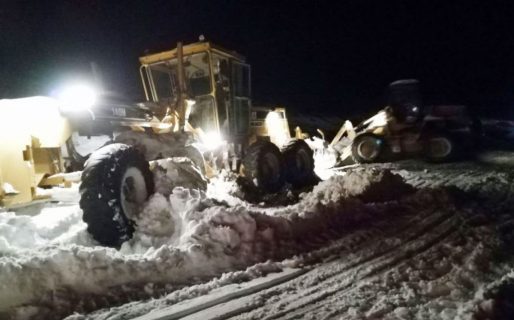 Se mantienen cortadas todas las rutas nacionales de Chubut