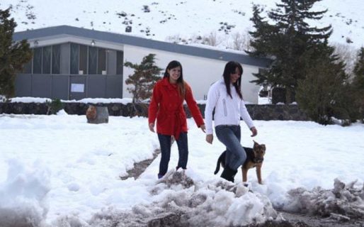 Temporal de nieve: Adelantarían las vacaciones en algunas escuelas