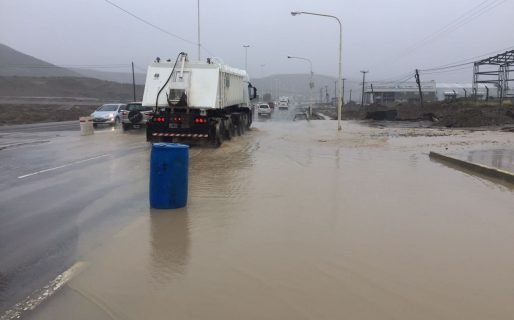 “Se trabaja intensamente para que el temporal impacte lo menos posible”