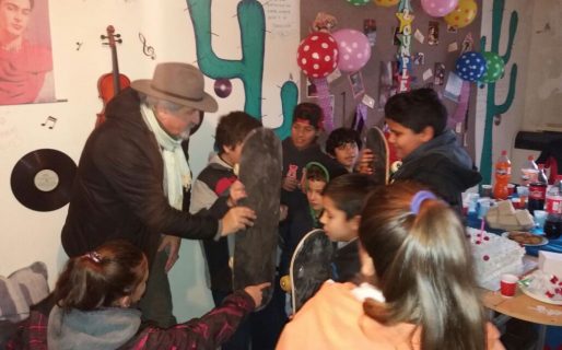 Funcionarios municipales participaron de un festejo en el merendero Manitos Unidas
