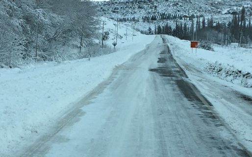 Todas las rutas nacionales y provinciales de Chubut están cortadas