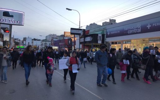 Comodoro marchó por la quita de pensiones a discapacitados