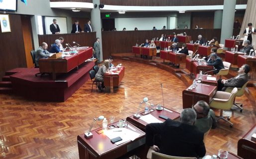 La Legislatura aprobó aumento para la planta política