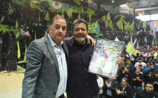 Gerardo Martínez a Linares: “Siempre te vamos a acompañar”