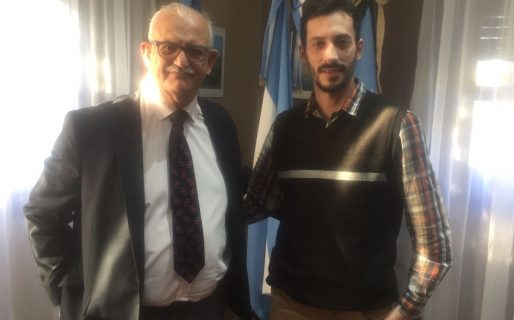 Moyano presentó su propuesta a Britapaja en Sarmiento