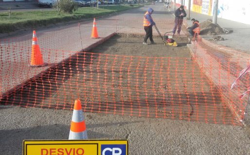 En 10 días terminan trabajos de bacheo en calles y avenidas