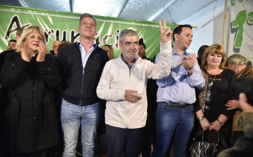 Das Neves y Maderna lanzaron la campaña de Arcioni y Muñoz