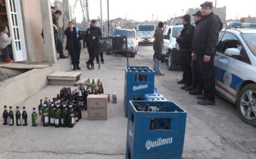 Seguridad Municipal intervino en operativo de decomiso de bebidas alcohólicas