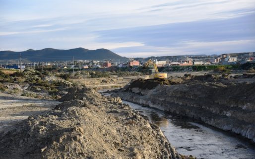 Fuerte intervención en los arroyos de zona norte
