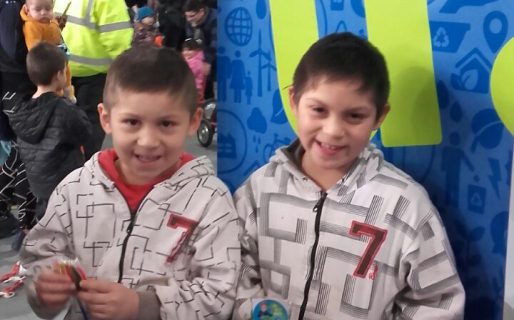 Urbana festejó el Día del Niño junto al Cuartel Central de Bomberos Voluntarios