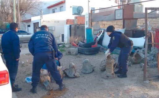 Secuestraron vehículos y otros elementos en cuatro allanamientos