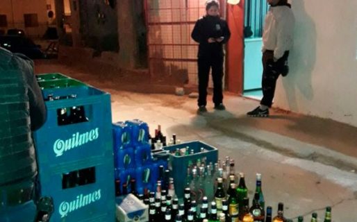 Venta clandestina de alcohol: Incautaron 550 litros de bebidas