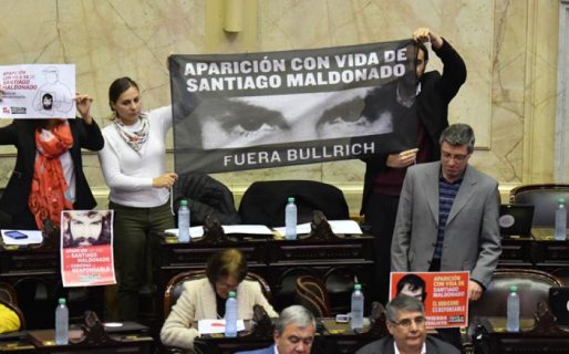 Peña también negó la desaparición forzada de Santiago