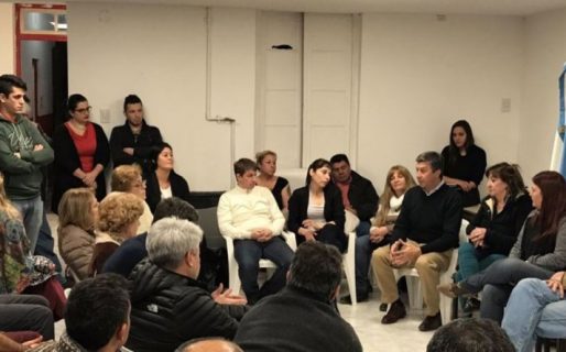 Menna retomó la campaña de cara a las Generales