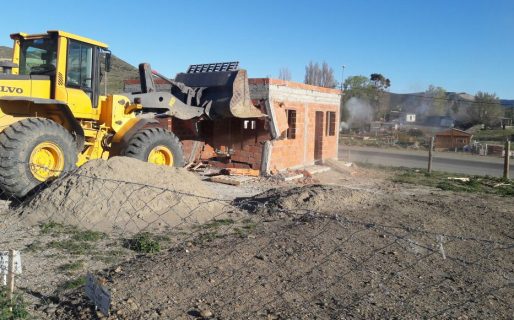 Levantan un asentamiento ilegal en Manantial Rosales