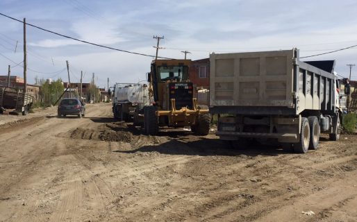 Intensifican los trabajos de reacondicionamiento de calles en COMIPA