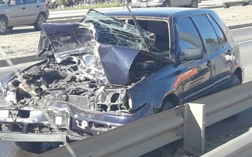 Una persona herida tras chocar en el semáforo nuevo