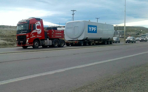 Piden precaución en ruta 3 y 26 por el traslado de equipos
