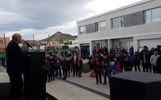 Petroleros Jerárquicos inauguró su barrio de Kilómetro 5