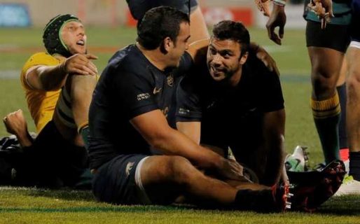 Caída Puma ante los Wallabies