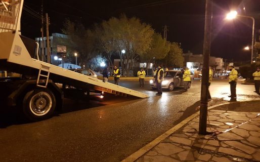 Exhaustivos controles de tránsito durante el fin de semana