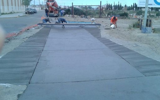 Siguen los trabajos de bacheo y reconstrucción de badenes