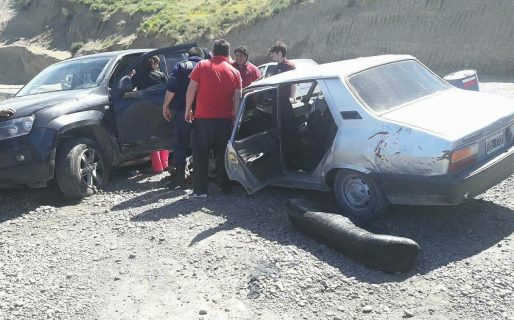 Una mujer con heridas de gravedad tras un fuerte choque