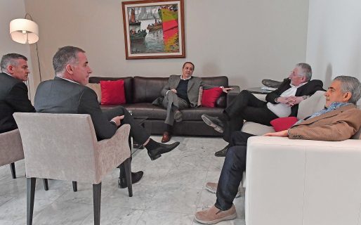 Das Neves recibió a las autoridades de PAE