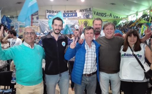 Fueyo festejó junto a trabajadores el Día de la Lealtad