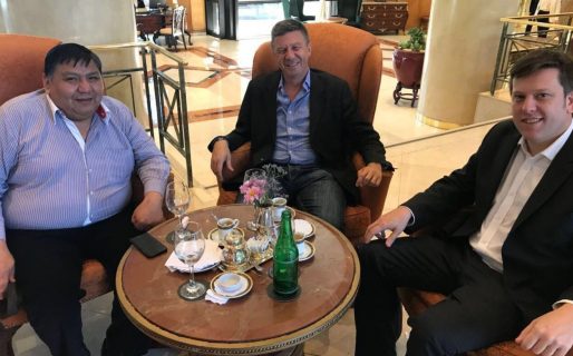 “Loma” Avila se reunió con Menna y Alvarez Raso