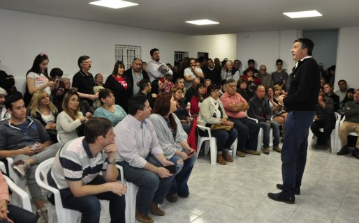 Menna agradeció el apoyo de la militancia
