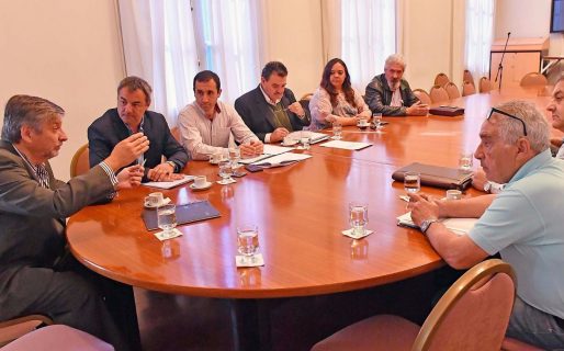 Mammarelli recibió a la Federación Chubutense de Cooperativas