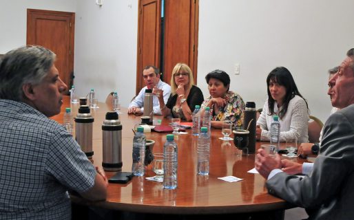 Arcioni recibió al bloque de diputados del FpV
