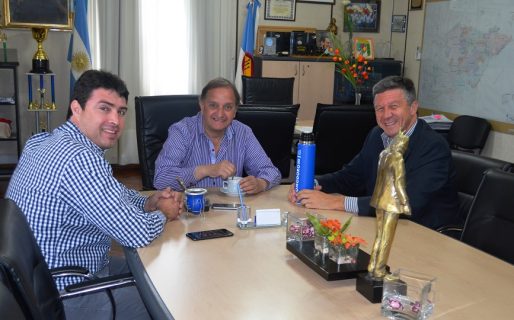 Linares: “Hay una agenda de trabajo conjunto con Menna”