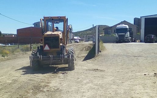 Recuperan la traza vial en el barrio Los Arenales