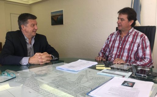 Menna se puso a disposición para coordinar gestiones ante Nación