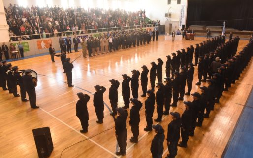 Se realizó el acto de ascensos y egresos de la Policía del Chubut