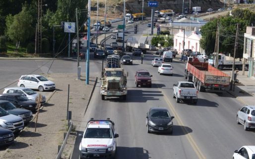Gran operativo por el traslado de la logística de rescate del ARA San Juan