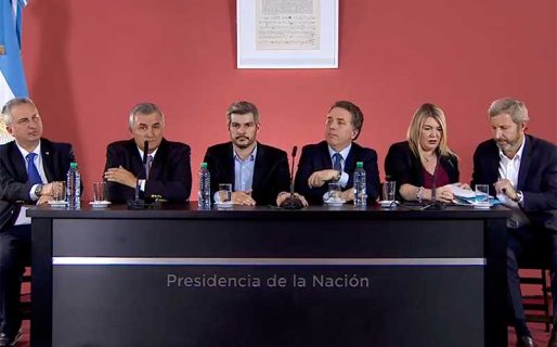 Los gobernadores firmaron con Macri el pacto fiscal