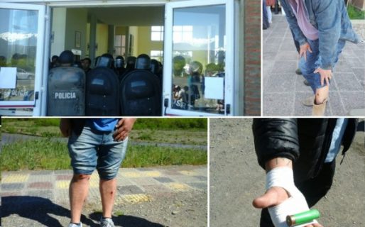 Incidentes en el Municipio de Trevelin: Hubo rotura de vidrios y forcejeos