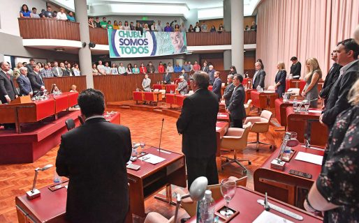 La Legislatura homenajeó al gobernador Das Neves