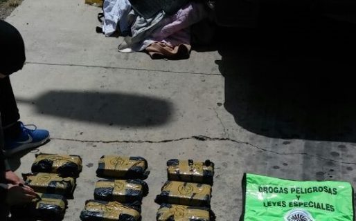 Secuestraron 15 kilos de cocaína y medio millón de pesos