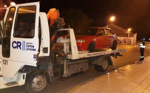 El Municipio secuestró 3 vehículos por alcoholemia positiva