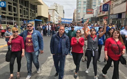 Linares: “Hoy nos expresamos, unidos por los derechos adquiridos”